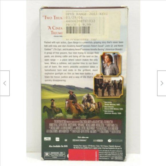 Open Range (VHS, 2004) 4987E1M - Picture 4 of 9